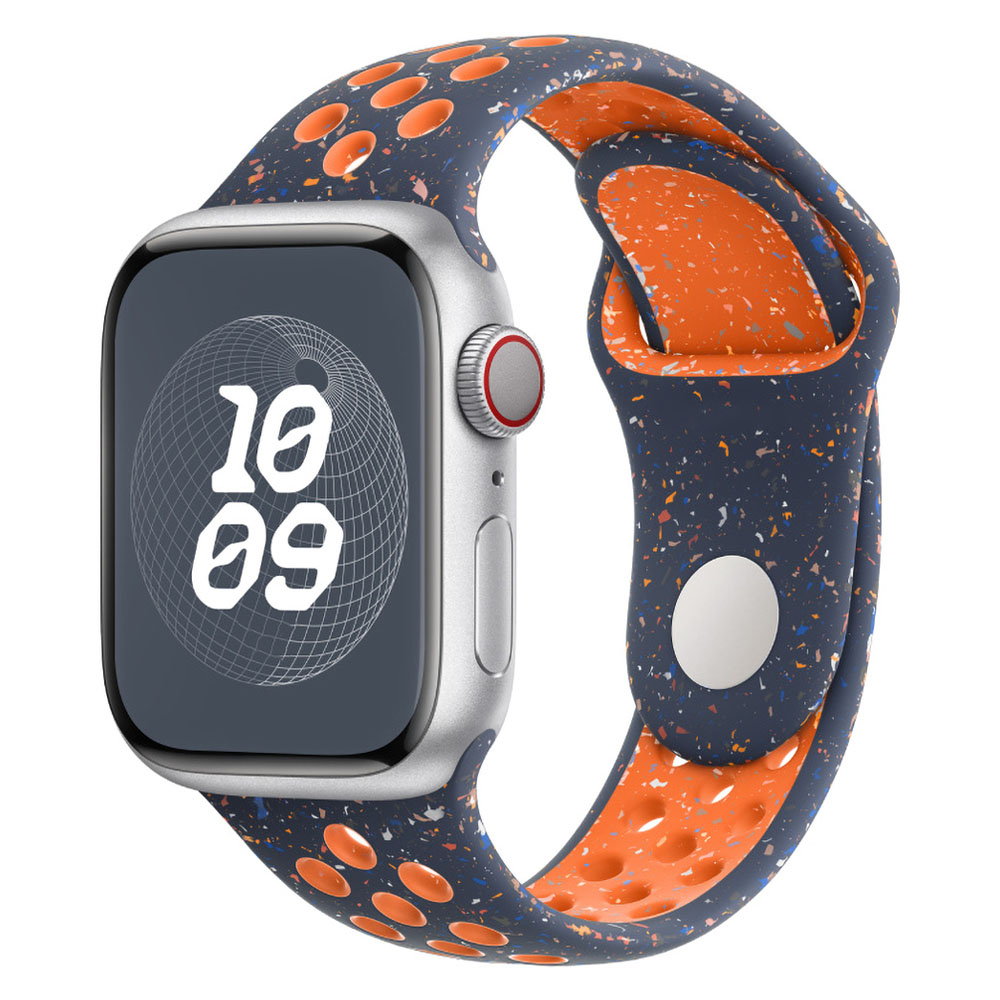 Kék-láng Apple Watch szilikon sport szíj