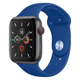 Párizsi kék Apple Watch szilikon szíj