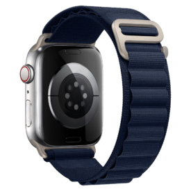 Párizsi kék Apple Watch alpesi szövet szíj