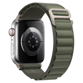 Military zöld Apple Watch alpesi szövet szíj