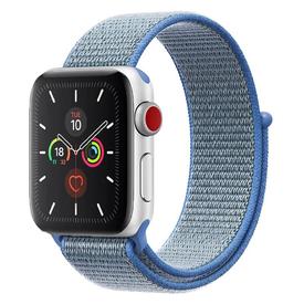 Acélkék Apple Watch tépőzáras szövet szíj