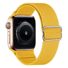 Arzénsárga Apple Watch rugalmas szövet szíj