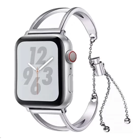 Ezüstszürke Apple Watch Eiffel fém szíj