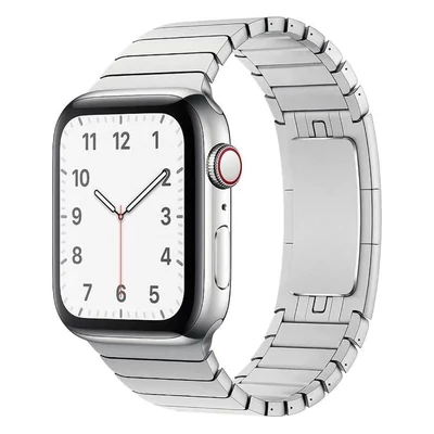 Ezüstszürke Apple Watch Steel Strap fém szíj