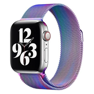 Szivárvány Apple Watch Milánói fém szíj