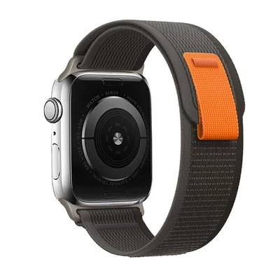 Éjfekete Apple Watch terep szövet szíj