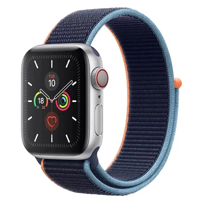 Szászkék Apple Watch tépőzáras szövet szíj