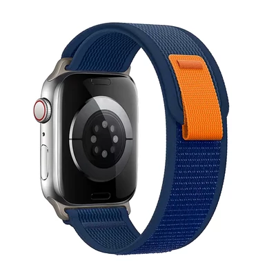 Éjkék terep szövet szíj