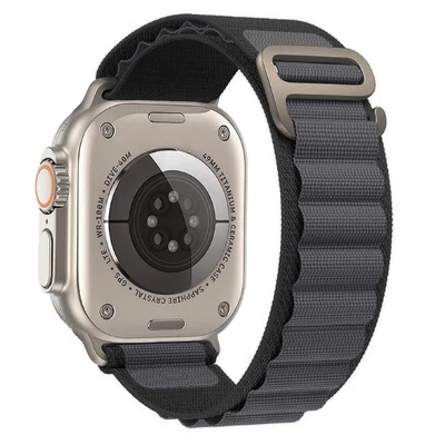 Hamuszürke Apple Watch alpesi szövet szíj