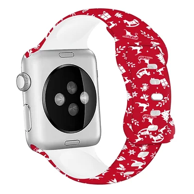 Karácsonyi szilikon szíj