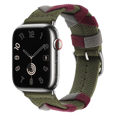 Military zöld bridon szövet szíj