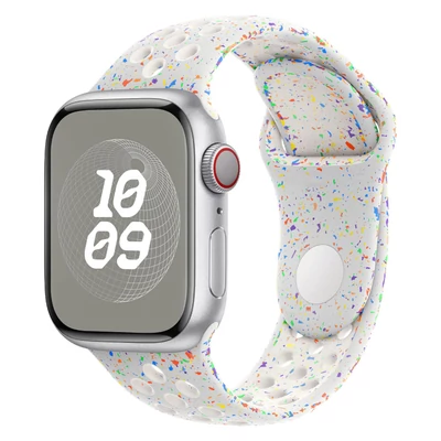 Platina Apple Watch szilikon sport szíj