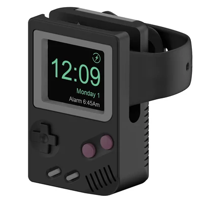GameBoy retro dokkoló állvány - Éjfekete