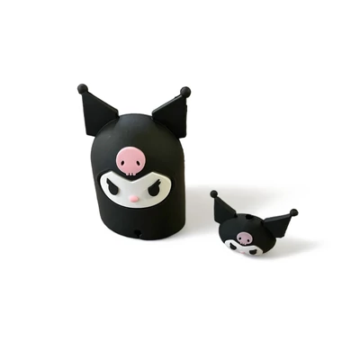 Mesefigurás dokkoló állvány és kábel védő - Kuromi denevér