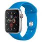 Kép 1/5 - Adriakék Apple Watch szilikon szíj