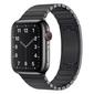 Kép 1/4 - Éjfekete Apple Watch Steel Strap fém szíj