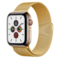 Kép 1/5 - Aranysárga Apple Watch Milánói fém szíj