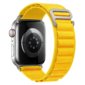 Kép 1/5 - Banánsárga Apple Watch alpesi szövet szíj