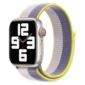 Kép 1/4 - Nikkelszürke Apple Watch tépőzáras szövet szíj