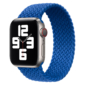 Kép 1/5 - Párizsi kék Apple Watch fonott szövet szíj