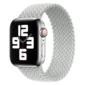 Kép 1/5 - Ezüstszürke Apple Watch fonott szövet szíj