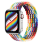 Kép 1/5 - Szivárvány Apple Watch fonott szövet szíj