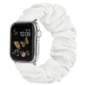Kép 1/5 - Gyémántfehér Apple Watch Scrunchie szövet szíj