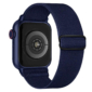 Kép 1/5 - Párizsi kék Apple Watch rugalmas szövet szíj