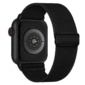 Kép 1/5 - Éjfekete Apple Watch rugalmas szövet szíj