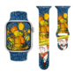Kép 1/2 - Van Gogh és a virágok mintás szilikon szíj