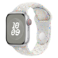Kép 1/6 - Platina Apple Watch szilikon sport szíj