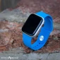 Kép 2/5 - Adriakék Apple Watch szilikon szíj