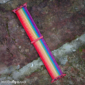 Kép 2/5 - Rainbow tépőzáras szövet szíj